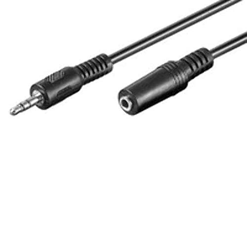 Microconnect 3.5Mm/3.5Mm 1.5M M-F Cavo Audio 1,5 M Nero