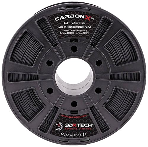 3D Xtech Ptg3010750Bk0 Carbonx™ Cf Filament Petg Compound Chemisch Beständig 1.75Mm 750G Nero