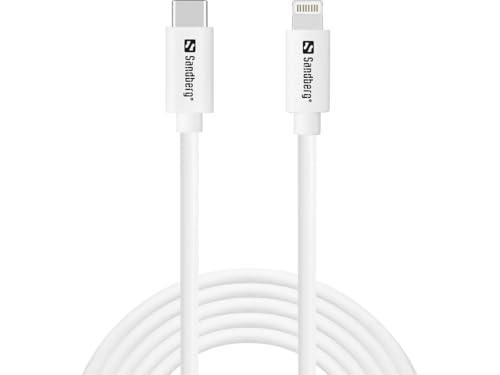 Sandberg 136-59 Cavo Lightning 2 M Bianco