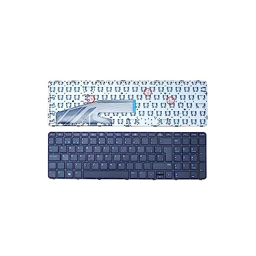 Portatilmovil - – Tastiera Per Portatile Hp Probook 450 G3 455 G3 470 G3 Win8