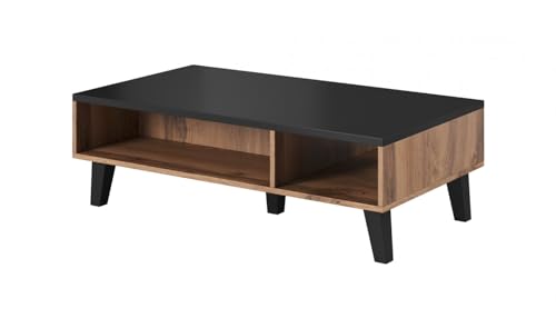 Cama Lotta 110 Coffee Table Wotan Oak/Mat Black