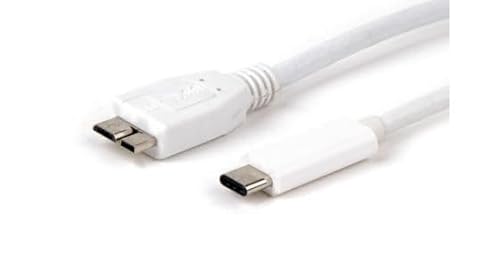 Lmp Usb-C To Usb 3.0 Micro-Usb Cable 1M - White -, W126585081 (Cable 1M - White - Thunderbolt 3 Compatible)