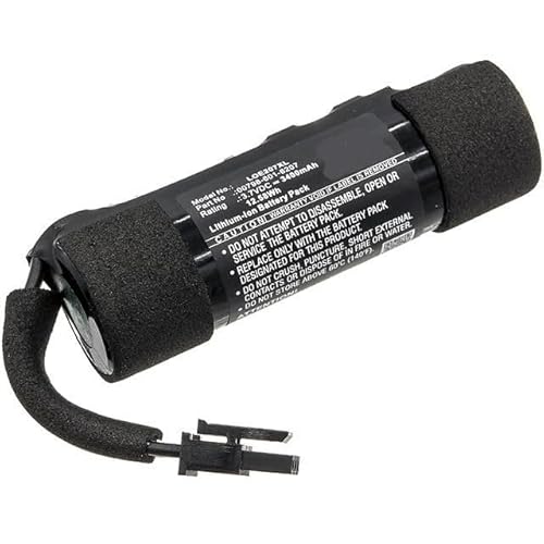 Coreparts Battery For Logitech Speaker 12.6Wh Li-Ion 3.7V 3400Mah, 00798-601-8207 (12.6Wh Li-Ion 3.7V 3400Mah Ue Boom 2 Ue Boom 2 Ultimate)