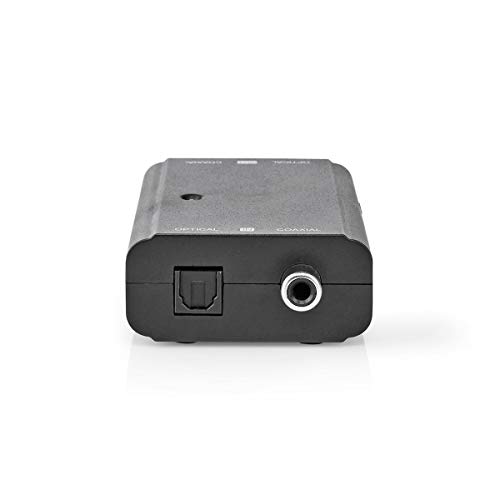 Convertitore Audio Digitale | Due Direzioni | Ingresso Collegamento: 1X Femmina S / Pdif (Rca) / 1X Femmina Toslink | Uscita Collegamento: 1X Femmina 