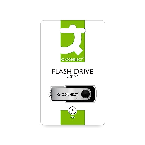 Qconnect 4Gb Usb Flash Drive White