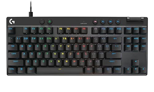 Logitech G Pro X Tkl Galvatron Tastiera Gaming, Design Ultraportatile Senza Tastierino Numerico, Lightsync Rgb, Tasti Pbt, Azerty Fr - Nero