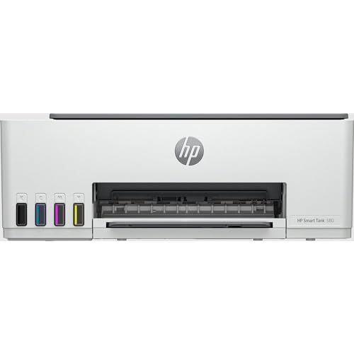 Hp Smart Tank 580 All-In-One Printer Home And Home Office Print Copy Scan Wireless; High-Volume Printer Tank; Print From Phone Or Tablet; Scan To Pdf
