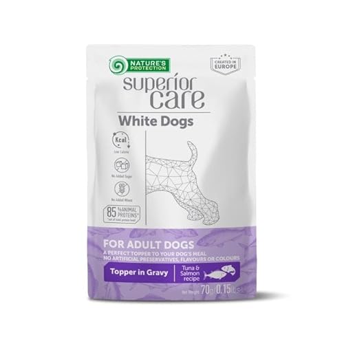 Nature'S P Sc White Dogs Adult All Breed Atun Y Sal. 24 X 70 G