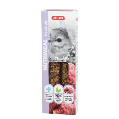 Zolux Nutrimeal Stick Chinchilla Pera Naturale 110 Gr 2 St