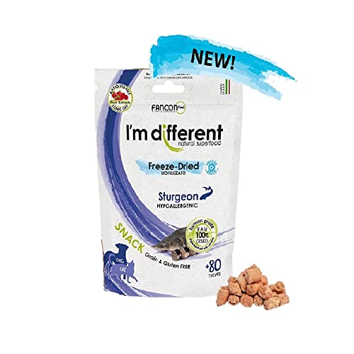 I'M Different, Snack Liofilizzato Monoproteico Storione