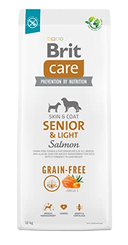 Brit Care Grain Free Senior Light Salmon 12 Kg