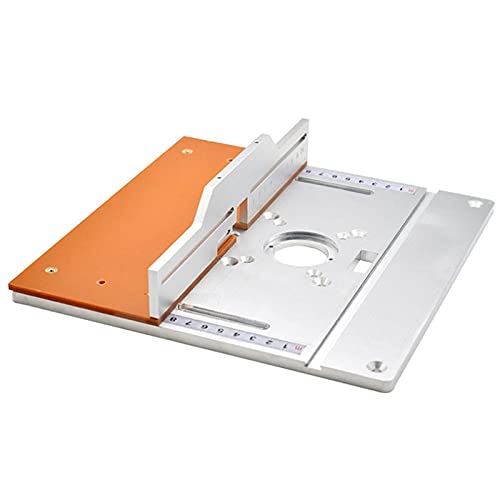 Osso Babq Router Table Insert Plate Electric Wood Milling Flip Board With Miter Gauge Guide Table Saw Woodworking Workbench