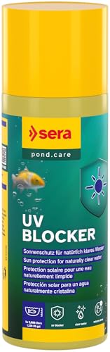 Sera Pond Uv Blocker 250 Ml | Protezione Solare Per Laghetti | Per Un'Acqua Naturalmente Limpida