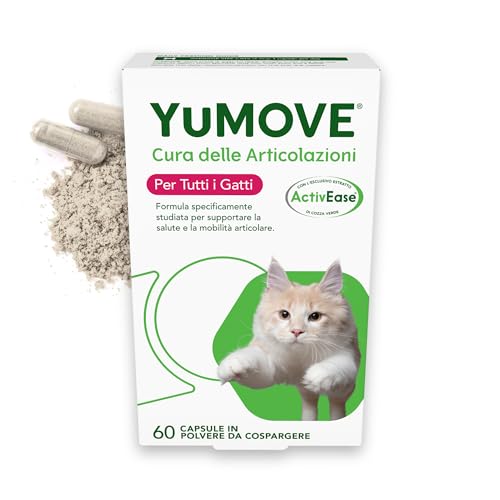 Yumove Joint Care Integratore Articolazioni Per Gatti, 60 Compresse, Supporta La Mobilità E Rinforza Le Articolazioni, Con Glucosamina, Condroitina E 