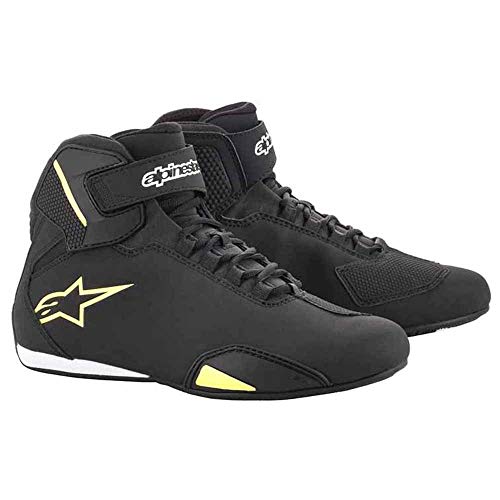 Alpinestars Nc, Scarpa Uomo, Nero Giallo, 43 Eu