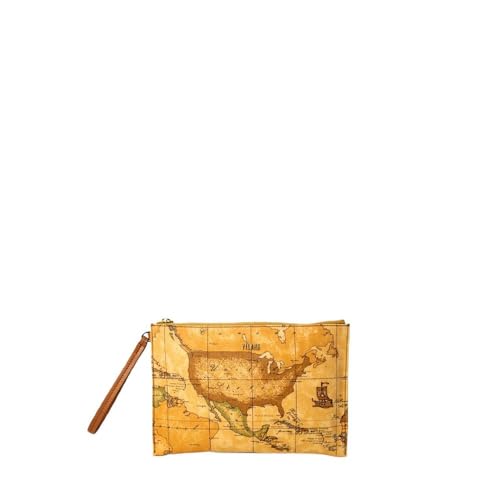 Alviero Martini 1A Classe Borsa Geo Classic Clutch Piatta Cm0436000 Naturale