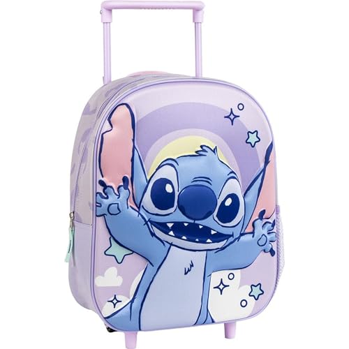 Cerdá Life'S Little Moments Infantil Trolley 3D Medidas Mochila Stitch 25.0X31.0X10.0 Cm Para Niñ@S, Zaino Unisex-Bambini E Ragazzi, Mod. 82