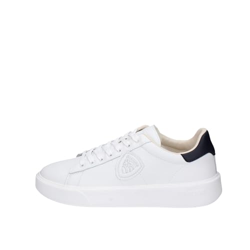 Blauer Sneakers In Pelle Colore : White Taglia : 43