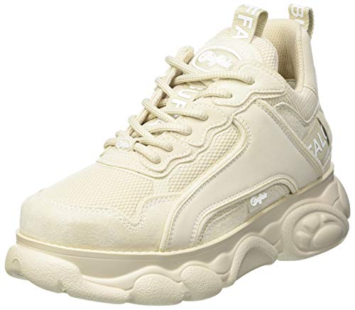 Buffalo Cld Chai, Scarpe Da Ginnastica Donna, Cream, 39 Eu