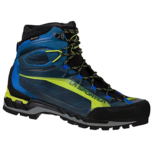 La Sportiva Trango Tech Gtx - Stivali Da Montagna, Punch Electric Blue Lime, 44.5 Eu