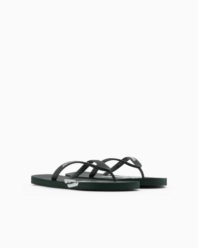 Emporio Armani Shoes Beachwear, Ivy/White, Xvqs08, Eu 43