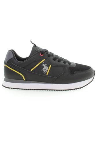 Scarpe Da Uomo Us Polo Assn Nobil 004 Sneakers Basse Casual Sportive Comode Nere