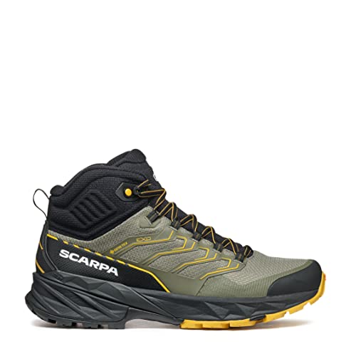 Scarpa Rush Mid 2 Gtx, Moss-Sulphur, Eu 44