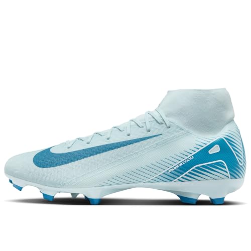 Nike Zm Superfly 10 Acad Fg/Mg, Sneaker Uomo, Glacier Blue Blue Orbit, 42.5 Eu