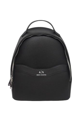 Armani Exchange Zaino Da Donna, Colore: Nero, Nero, Taglia Unica