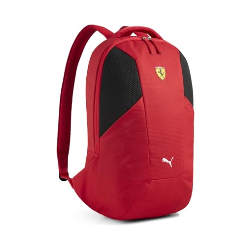 Puma Ferrari Race Large Backpack, Zaino Unisex-Adulto, Rosso Corsa, L