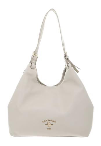 U.S. Polo Assn. Borsa A Spalla Large Handle Bag Stanford Biuss8372Wvp Bianco