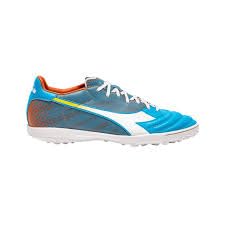 Diadora Brasil Elite Veloce Gr Tfr, Scarpe Da Calcio Uomo, Blue Fluo/White/Orange, 40 Eu