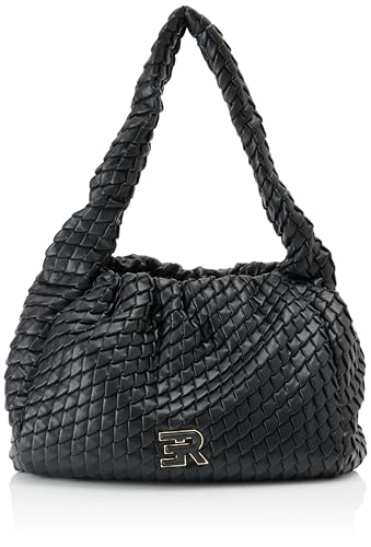 Ermanno Firenze Teagan, Borsa Unisex-Adulto, Nero