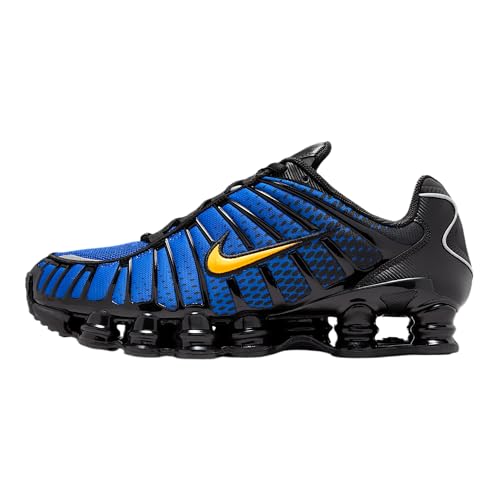 Nike Shox Tl, Sneaker Uomo, Black Varsity Mais Argento Metallico, 44 Eu