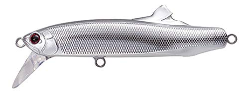 Tacklehouse Minnow Contact Fritz 4,2 Pollici (108 Mm), 2,1 Oz (60 G), Placcato Argento #22 Flitz.60 Esca