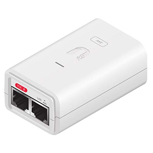 Ubiquiti Poe – 24 – 7 W – – Iniettore Poe, 24 V Dc, 0.3 A, Gigabit