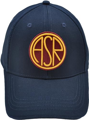 As Roma Baseball Cap Blu Asr - Ricamo