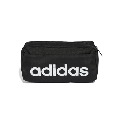 Adidas Linear Bumbag, Marsupio Unisex-Adulto, Black/White, One Size