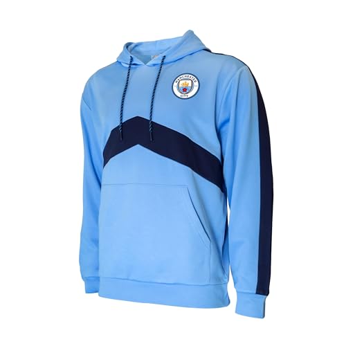 Icon Sports Manchester City - Felpa Con Cappuccio, Taglia M