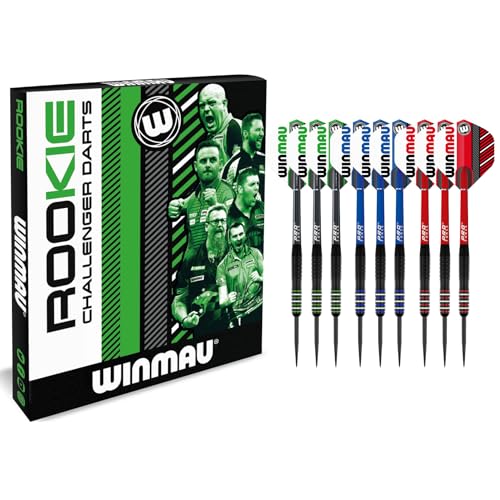 Winmau Rookie, Freccette Unisex, Combo, 20 G