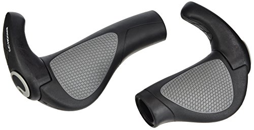 Ergon Gp2-L Rohloff/Nexus, Maniglia Per Bicicletta. Unisex Adulto, Nero, Taglia Unica