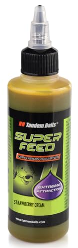 Tandem Baits Attrattore Per Carpa Booster Liquido Chod Rig Zig Rig Superfeed Diffusion Booster 100 Ml Fragola Cremosa