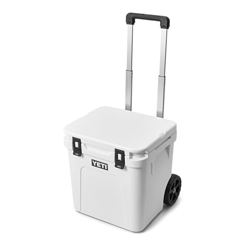 Yeti Roadie 48 Wheeled Cool Box, Insulated Hard Cooler, White