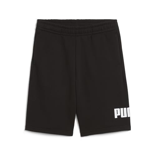 Puma Ess No. 1 Logo Shorts Tr B, Pantaloncini Lavorati A Maglia Bambino, Puma Black,