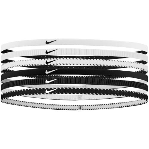 Nike - Fascia Per Capelli (Taglia Unica) (Nero/Bianco)