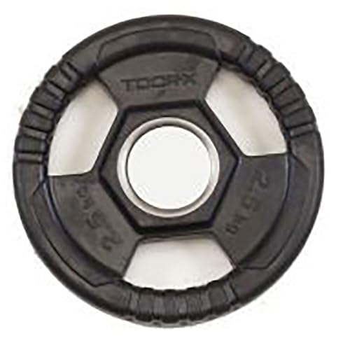 Toorx Disco Ghisa Nero Kg 2.5 Diam.50 Mm