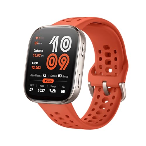 Amazfit Bip 6 Smart Watch 46 Mm, Batteria Da 14 Giorni, Display Amoled 1,97", Gps E Mappe Gratuite, Ia, Bluetooth Per Chiamate E Messaggi, Sleep Track