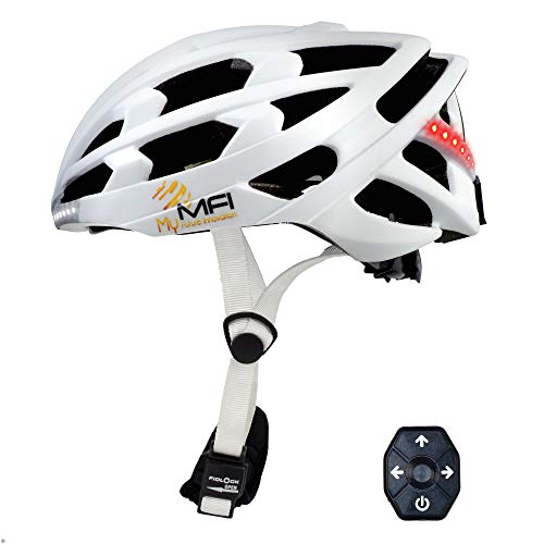 My Future Innovation - Casco Unisex Da Adulto, Taglia M, Colore: Bianco