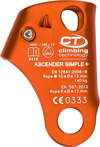 Climbing Technology Simple Plus, Bloccante Unisex – Adulto, Aragosta, Taglia Unica