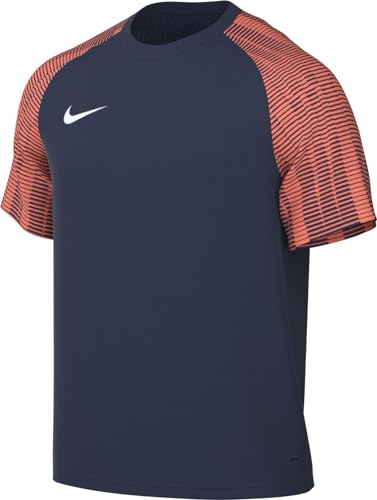 Nike M Nk Df Academy Jsy Ss In Jersey, Midnight Navy/Hyper Crimson/White, Xxl Uomo